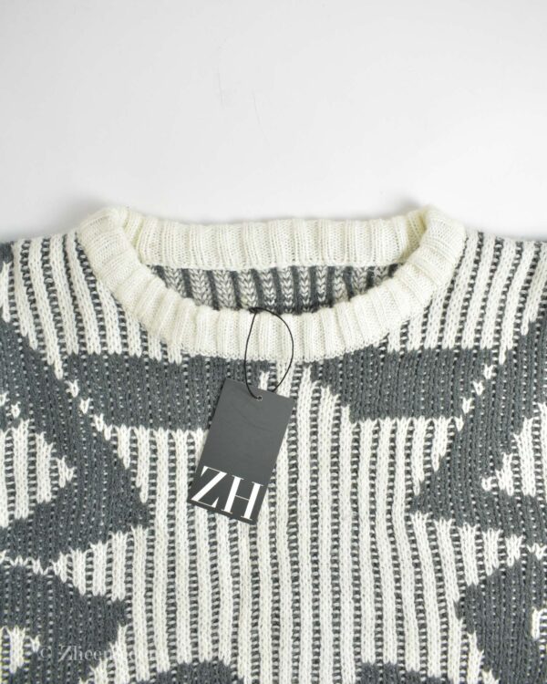 بافت وینتیج طرح دار دورنگ