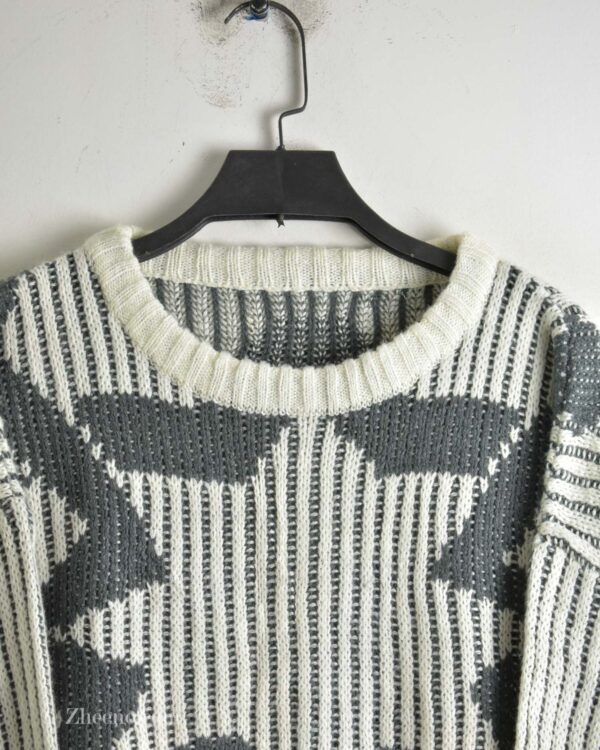 بافت وینتیج طرح دار دورنگ