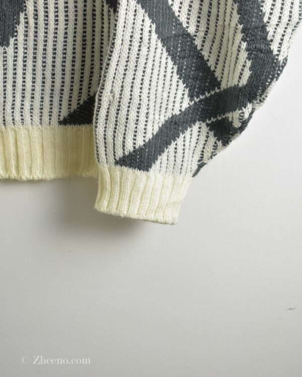 بافت وینتیج طرح دار دورنگ