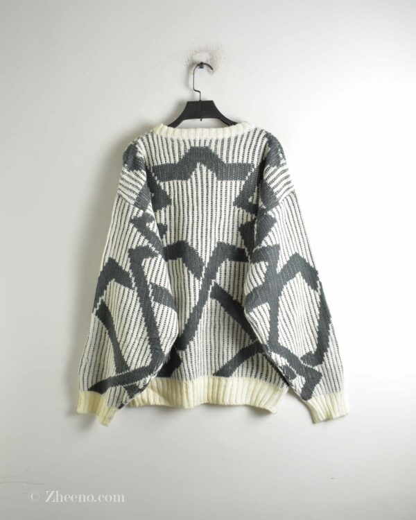 بافت وینتیج طرح دار دورنگ