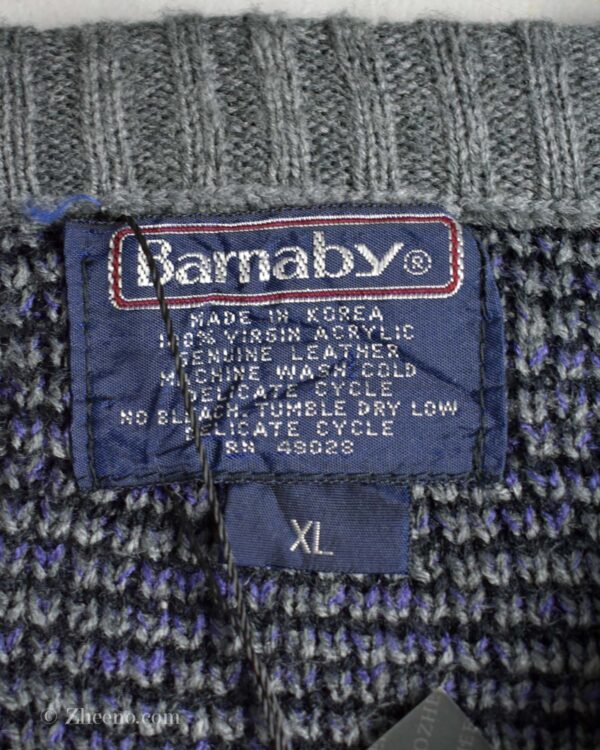 بافت وینتیج بنفش Barnaby