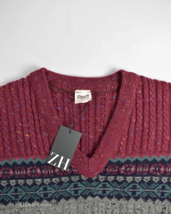 بافت وینتیج یقه هفت Chewitt