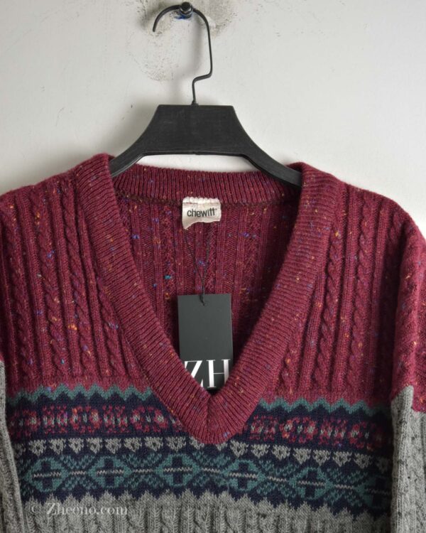 بافت وینتیج یقه هفت Chewitt