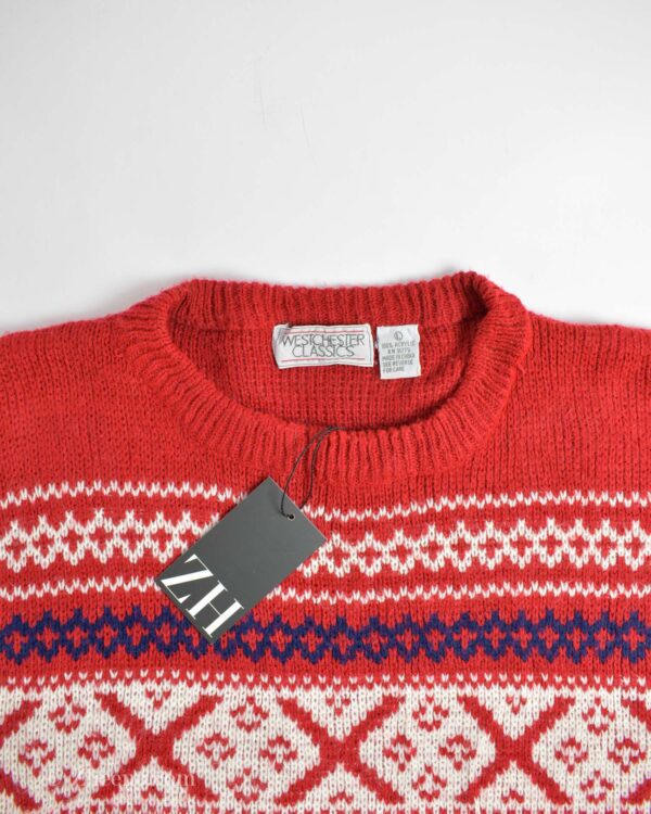 بافت وینتیج قرمز Westchester Classics