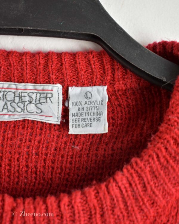 بافت وینتیج قرمز Westchester Classics