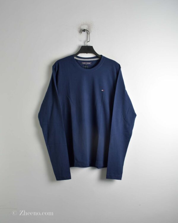 تیشرت آستین دار سرمه ای Tommy Hilfiger