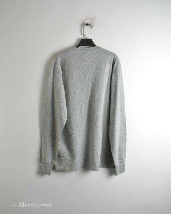 تیشرت آستین دار طوسی Napapijri