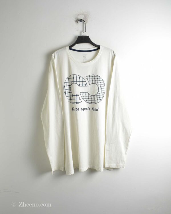 تیشرت آستین دار سفید Livergy