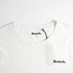 تیشرت آستین دار سفید ساده Bench