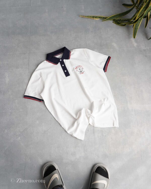 پولوشرت سفید Livergy