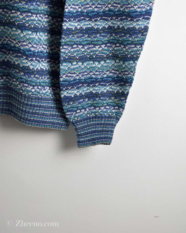 بافت وینتیج یقه دار سه دکمه Il Granchio