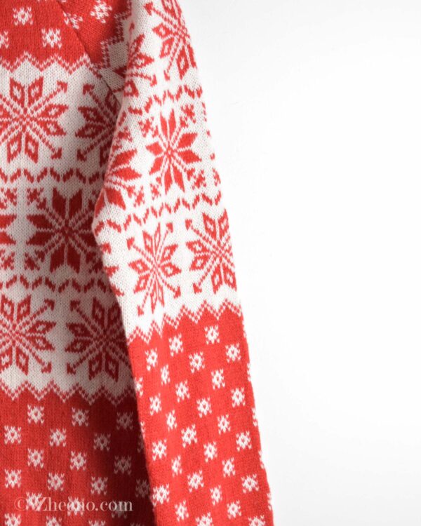 بافت کریسمسی طرح دار