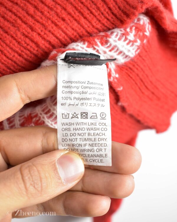 بافت کریسمسی طرح دار