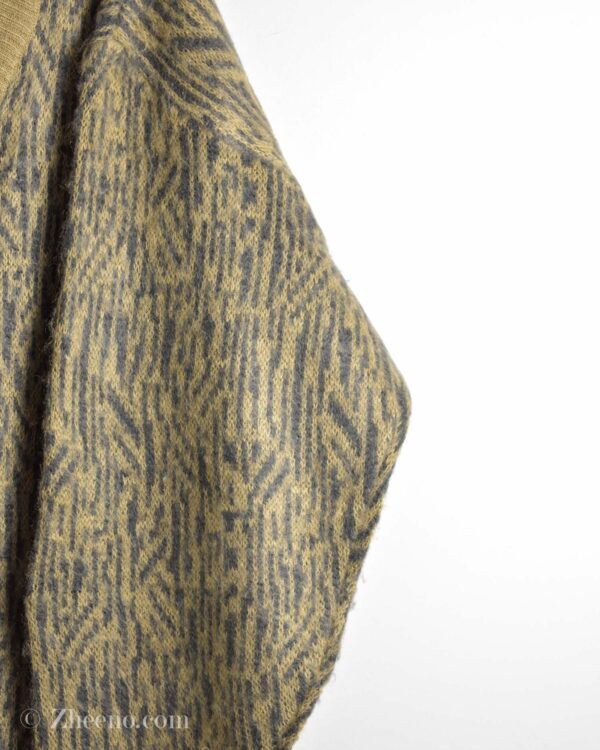 بافت وینتیج یقه هفت کرم