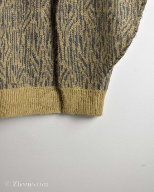 بافت وینتیج یقه هفت کرم