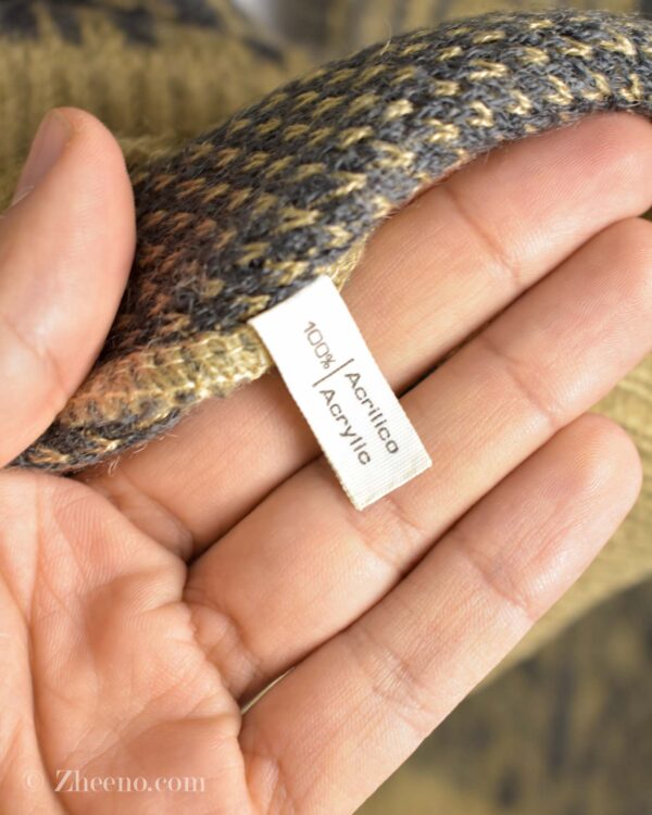 بافت وینتیج یقه هفت کرم