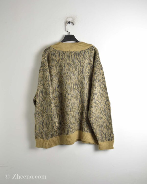 بافت وینتیج یقه هفت کرم