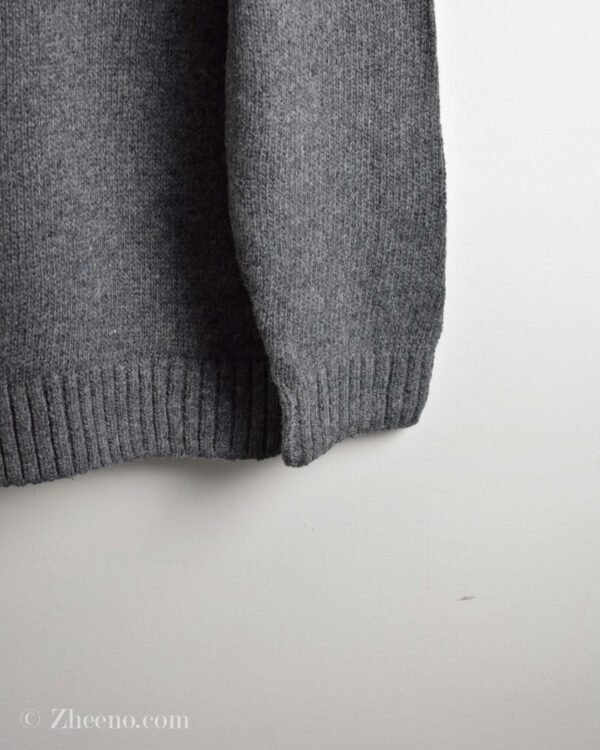 بافت وینتیج یقه دار تک دکمه Wind River