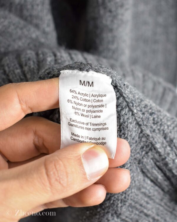 بافت وینتیج یقه دار تک دکمه Wind River