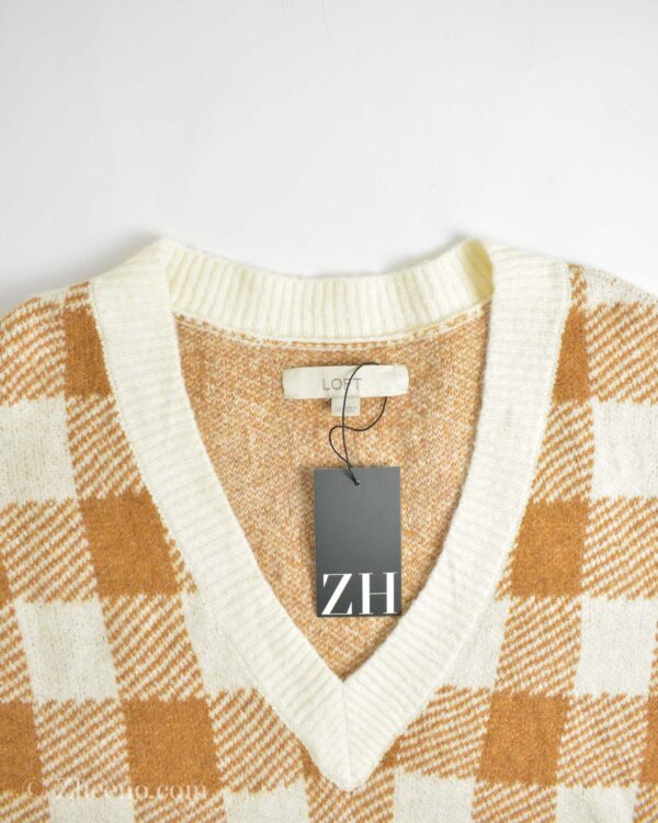 بافت وینتیج یقه هفت Loft