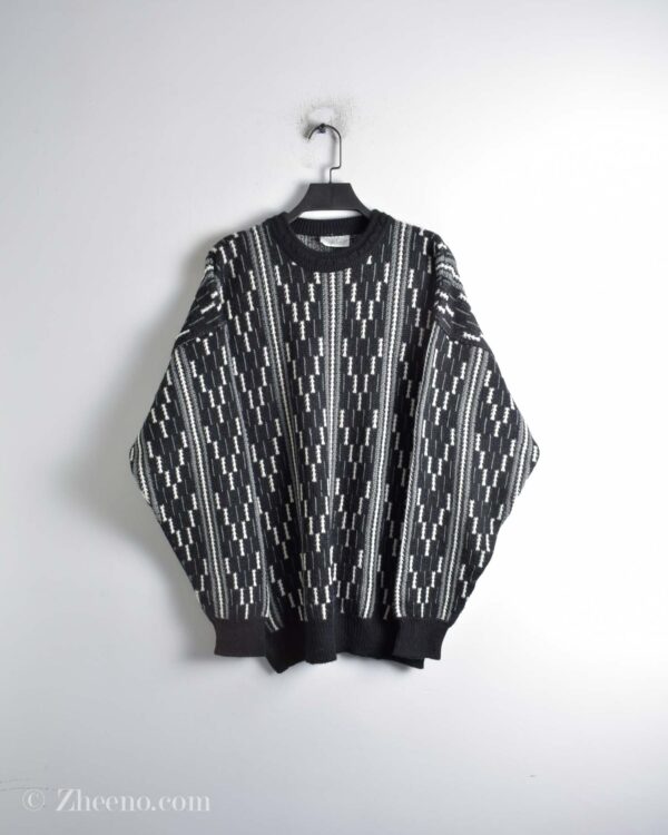 بافت وینتیج مشکی Brian Scott