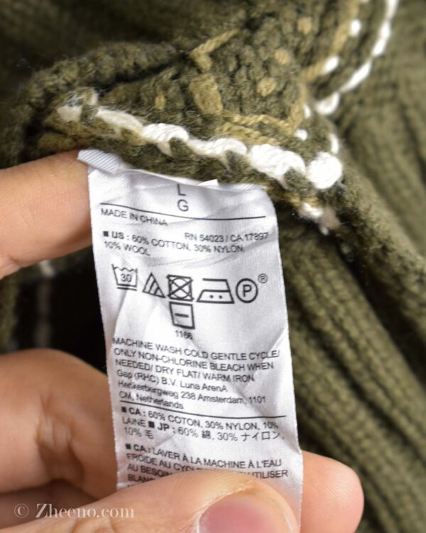 بافت وینتیج یشمی Banana Republic