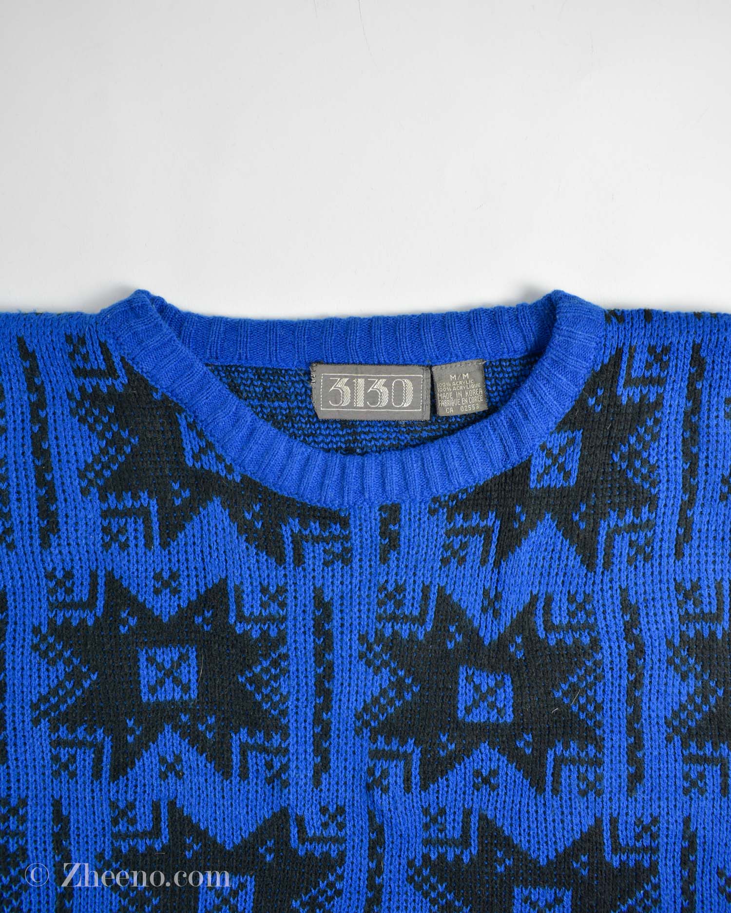 17697540874259776 بافت وینتیج آبی 3130