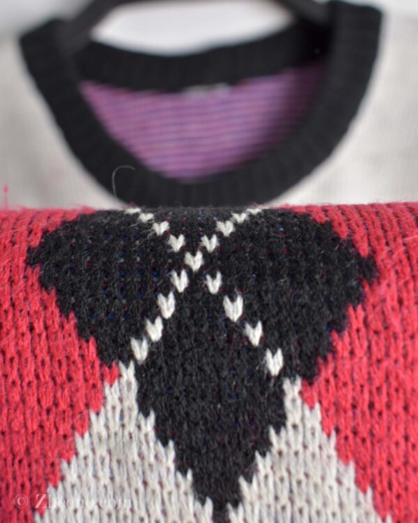 بافت وینتیج چند رنگ