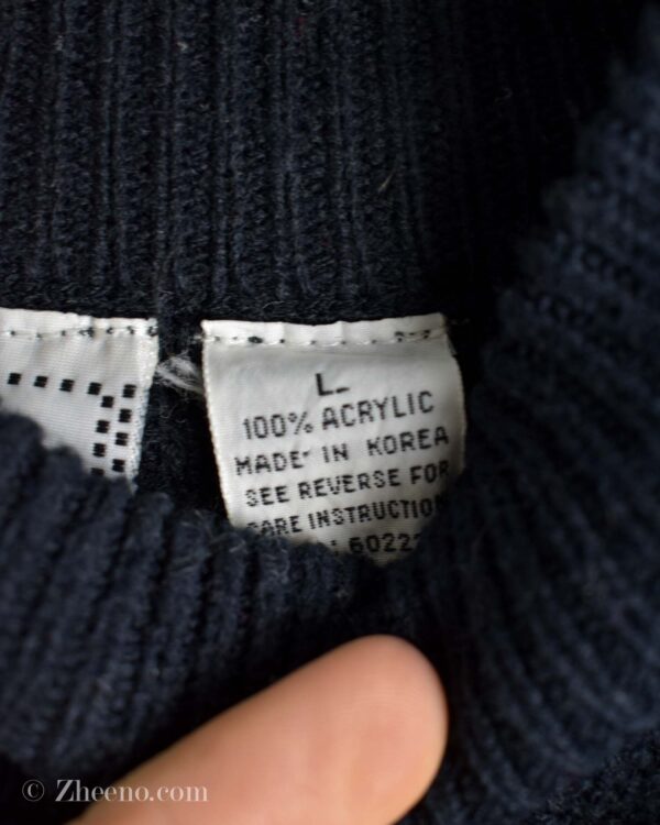 بافت وینتیج مشکی Hoopla