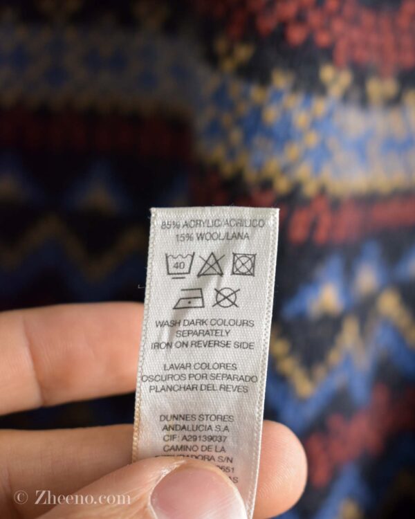 نیم زیپ وینتیج Dunnes