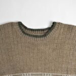 بافت وینتیج دورنگ طرح دار