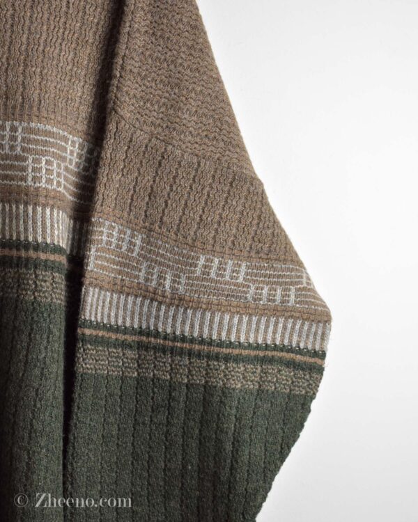 بافت وینتیج دورنگ طرح دار