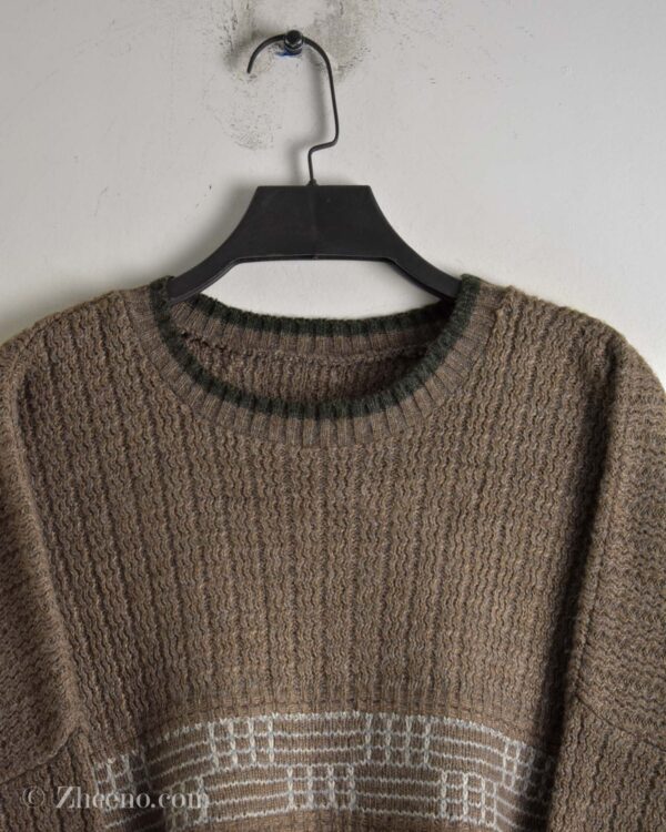 بافت وینتیج دورنگ طرح دار