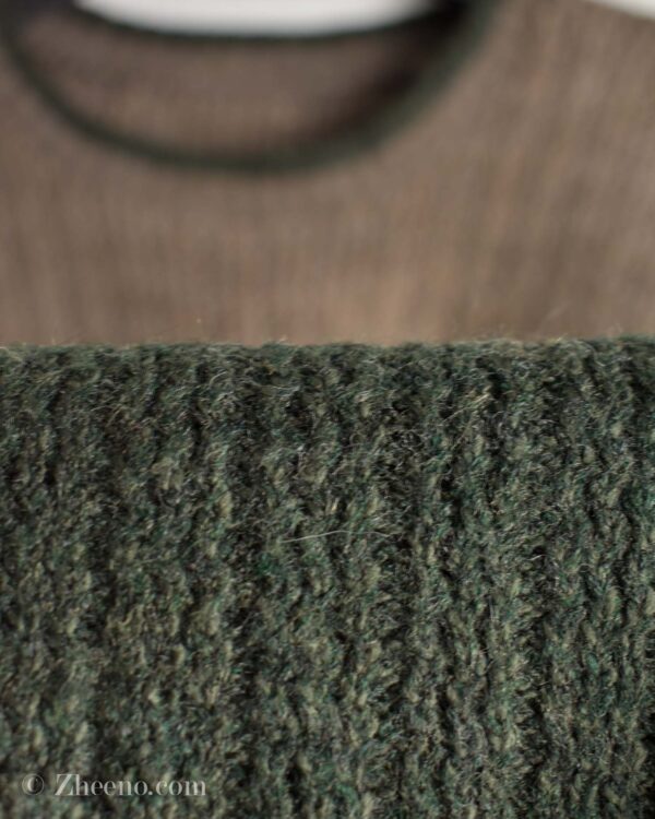 بافت وینتیج دورنگ طرح دار