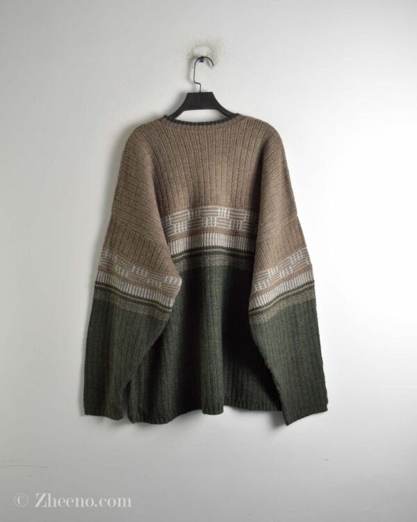 بافت وینتیج دورنگ طرح دار