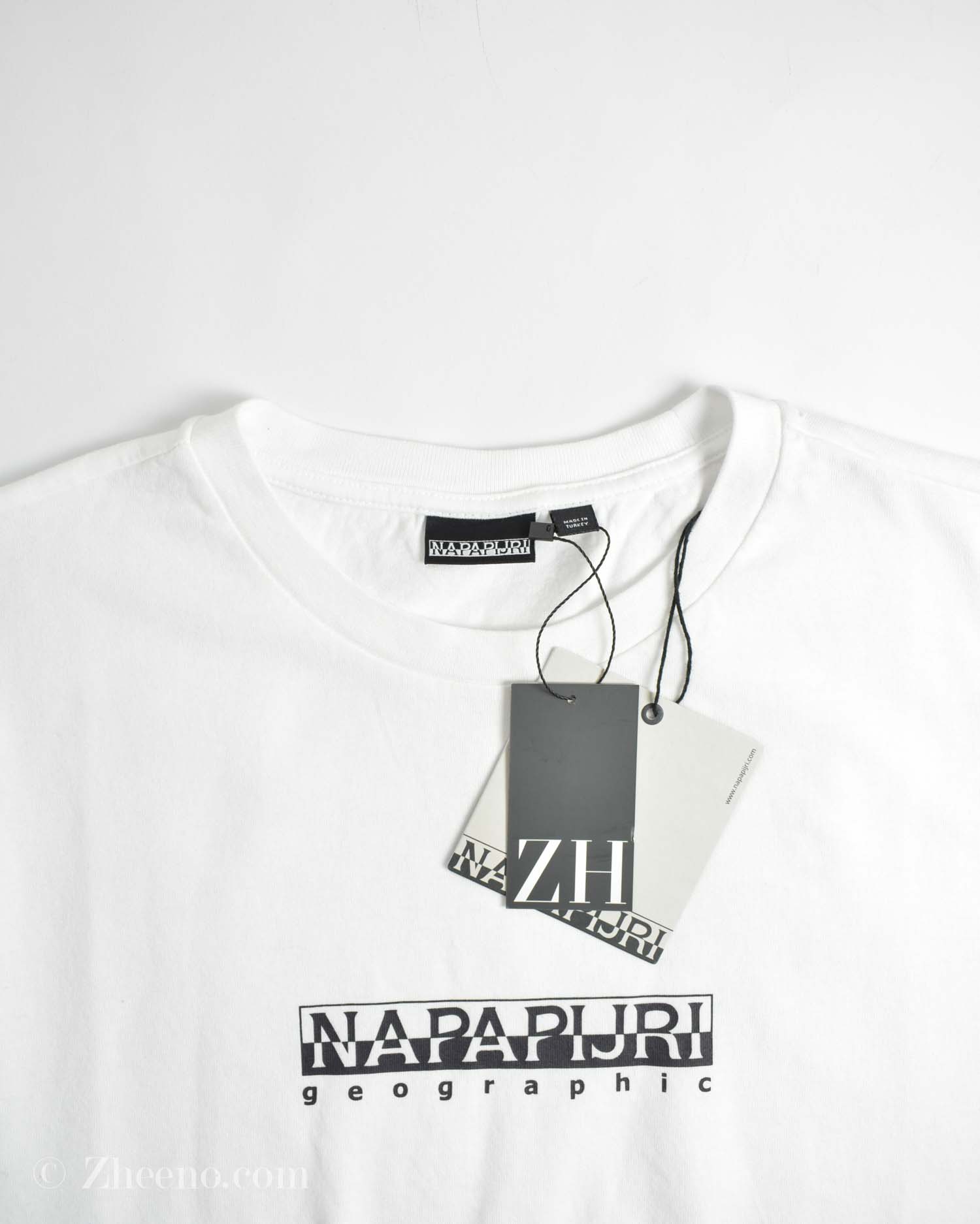 17697541082746457 تیشرت آستین دار سفید Napapijri