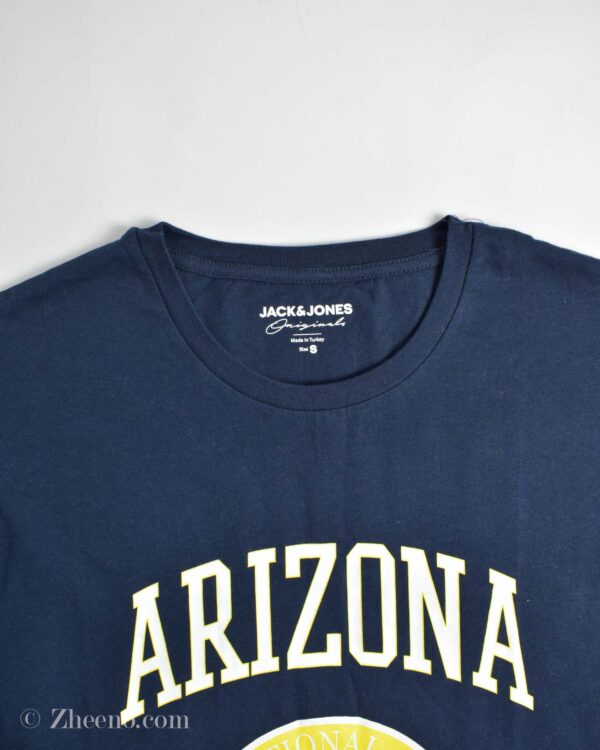 تیشرت آستین دار سرمه ای Jack&Jones