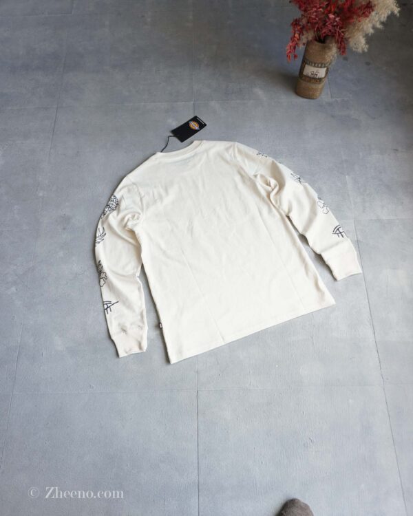 تیشرت آستین دار شیری Dickies - Image 6