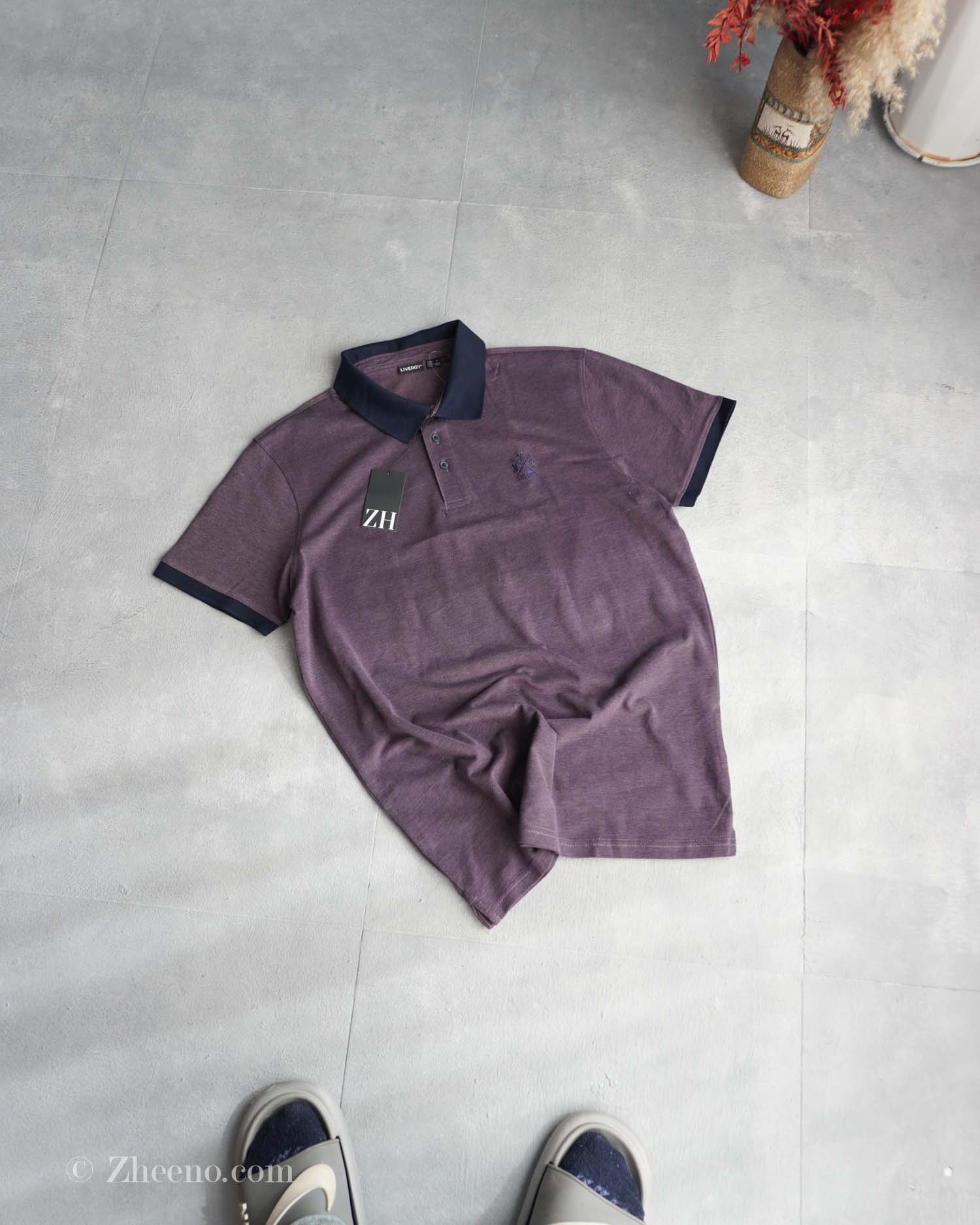 پولوشرت بادمجانی Livergy