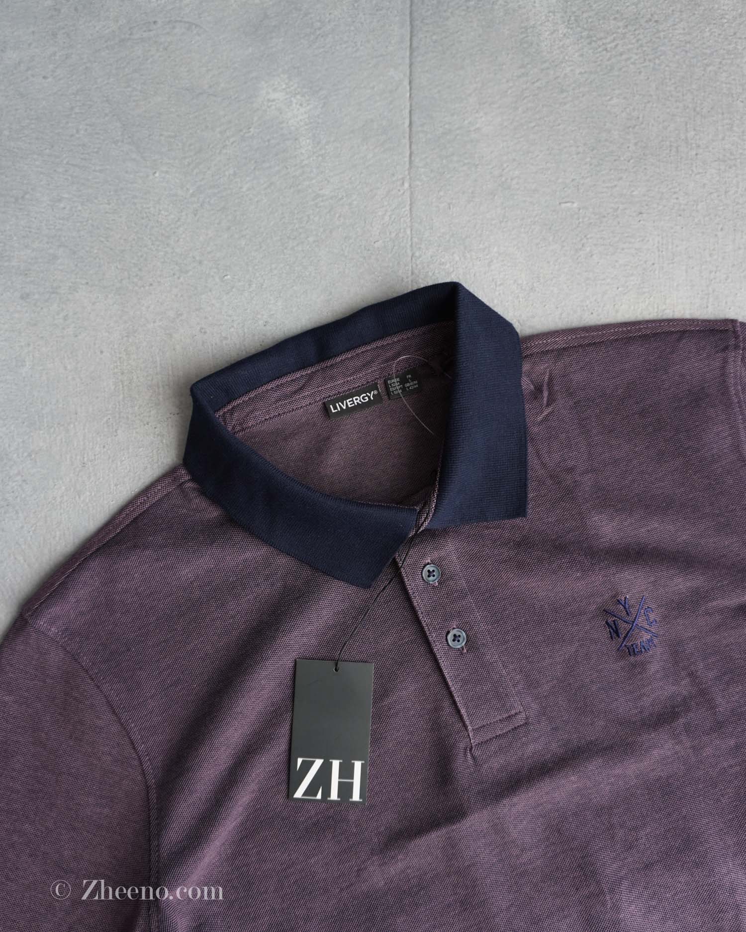 پولوشرت بادمجانی Livergy