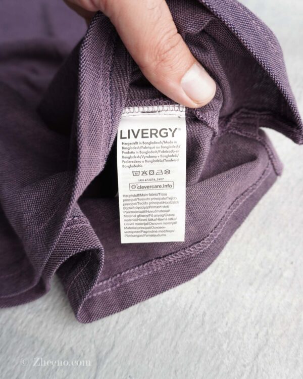 پولوشرت بادمجانی Livergy