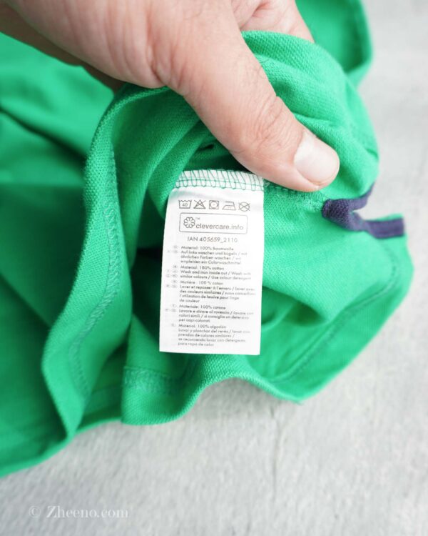 پولوشرت سبز فسفری Livergy