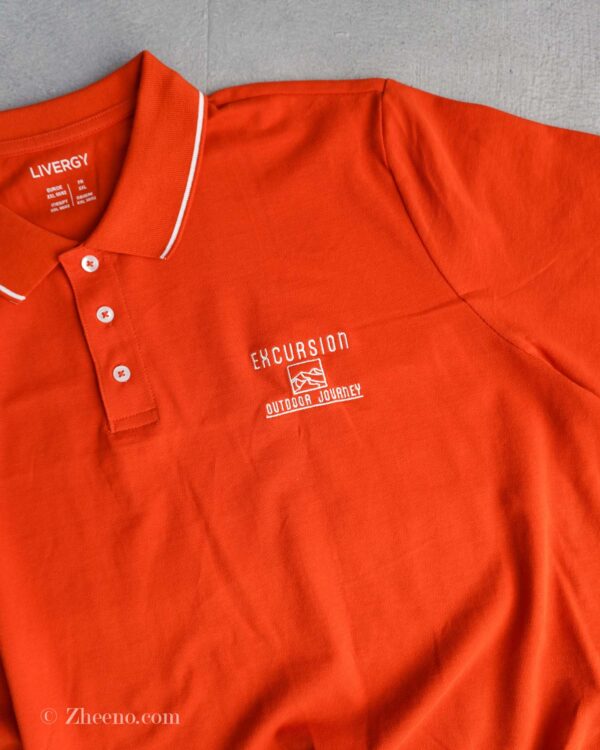 پولوشرت نارنجی Livergy