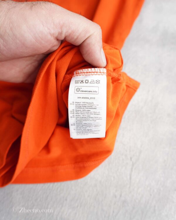 پولوشرت نارنجی Livergy