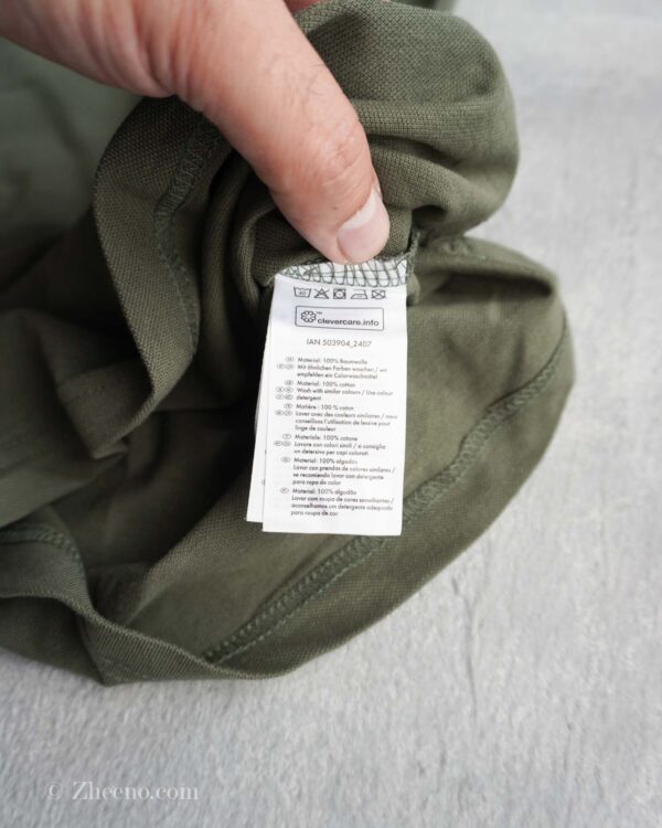 پولوشرت سبز زیتونی Livergy