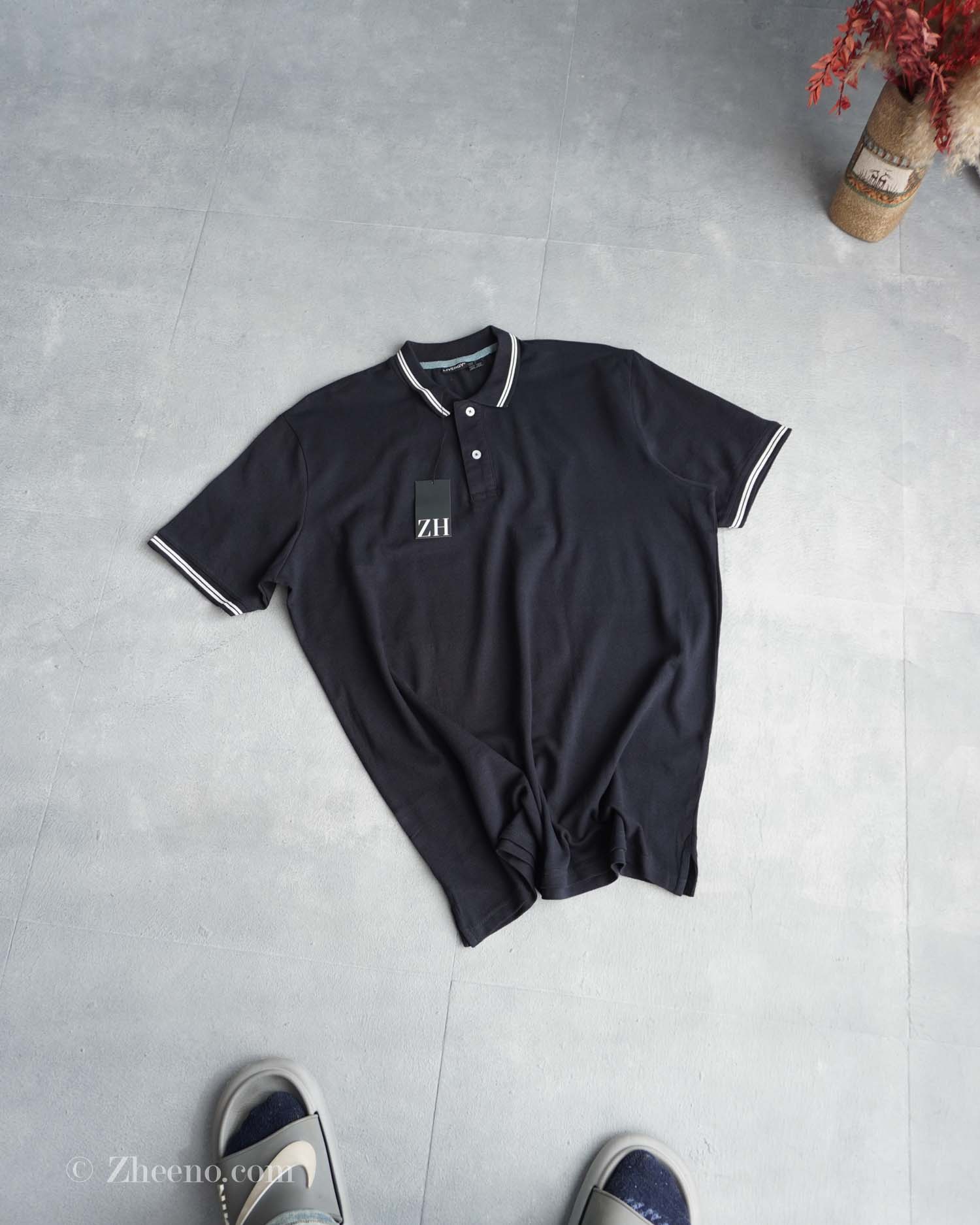 پولوشرت سرمه‌ای تیره Livergy