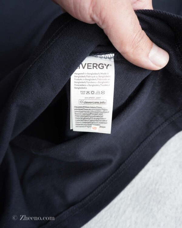 پولوشرت سرمه‌ای تیره Livergy