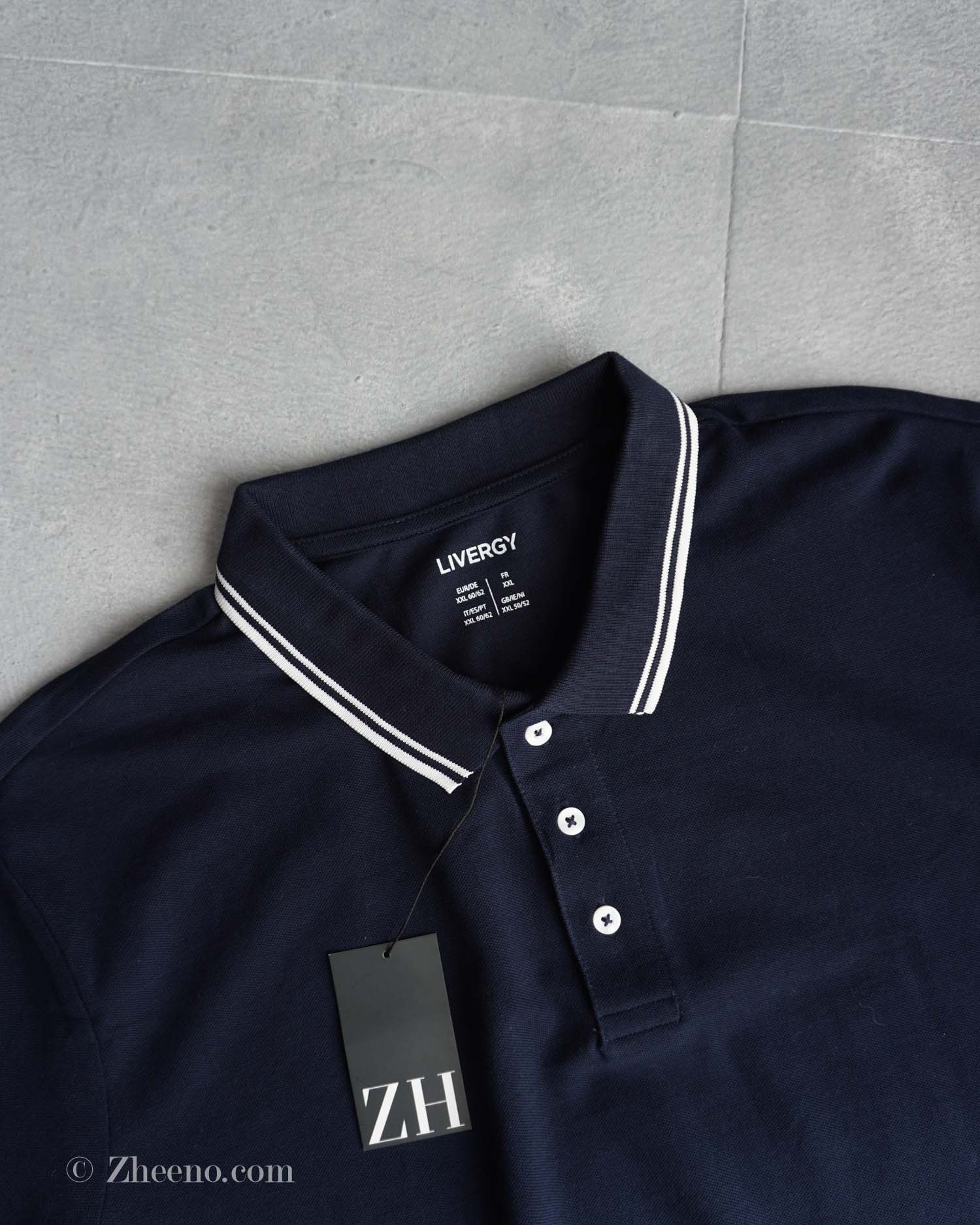 پولوشرت سرمه ای Livergy