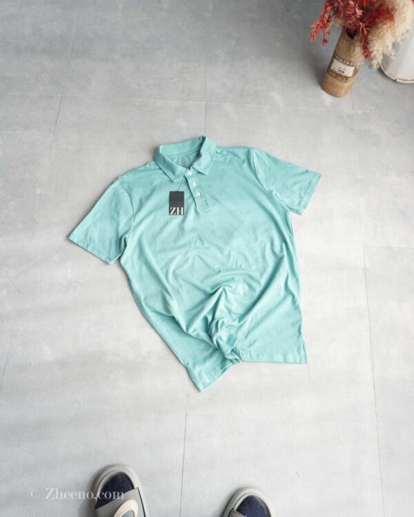 پولوشرت سبزآبی Livergy