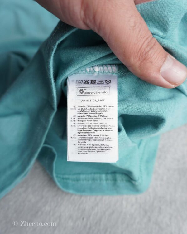 پولوشرت سبزآبی Livergy